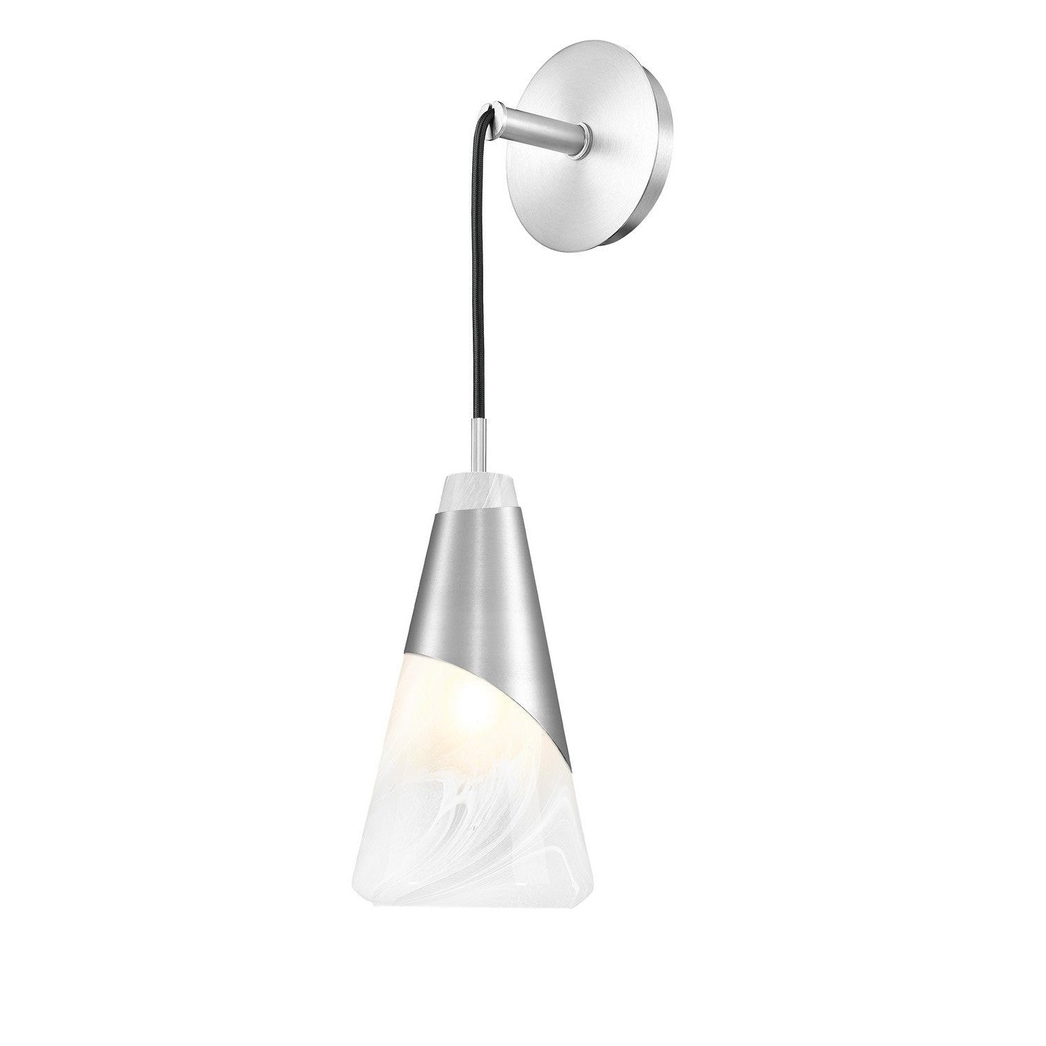 Z-Lite - 828-1S-BN - One Light Wall Sconce - Aimie - Brushed Nickel