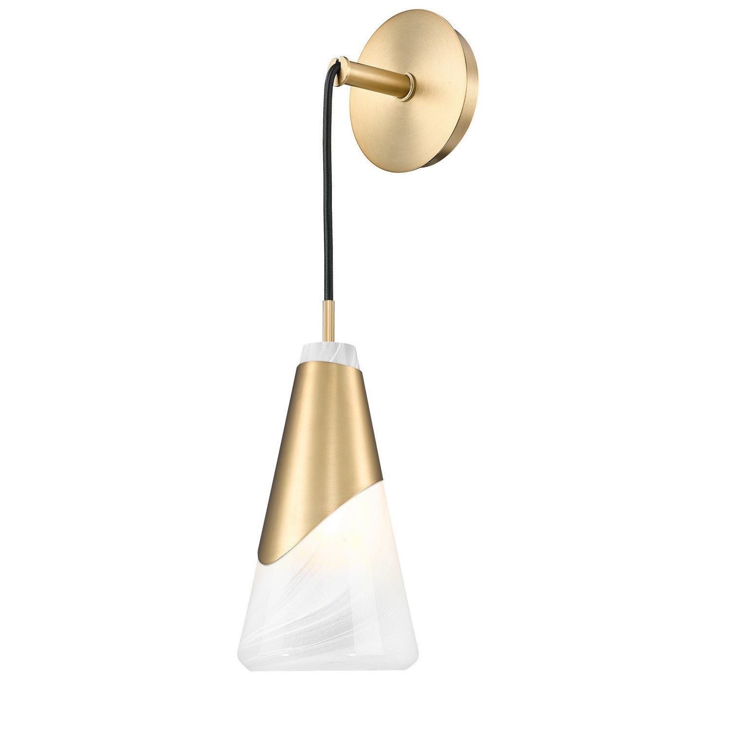Z-Lite - 828-1S-MGLD - One Light Wall Sconce - Aimie - Modern Gold