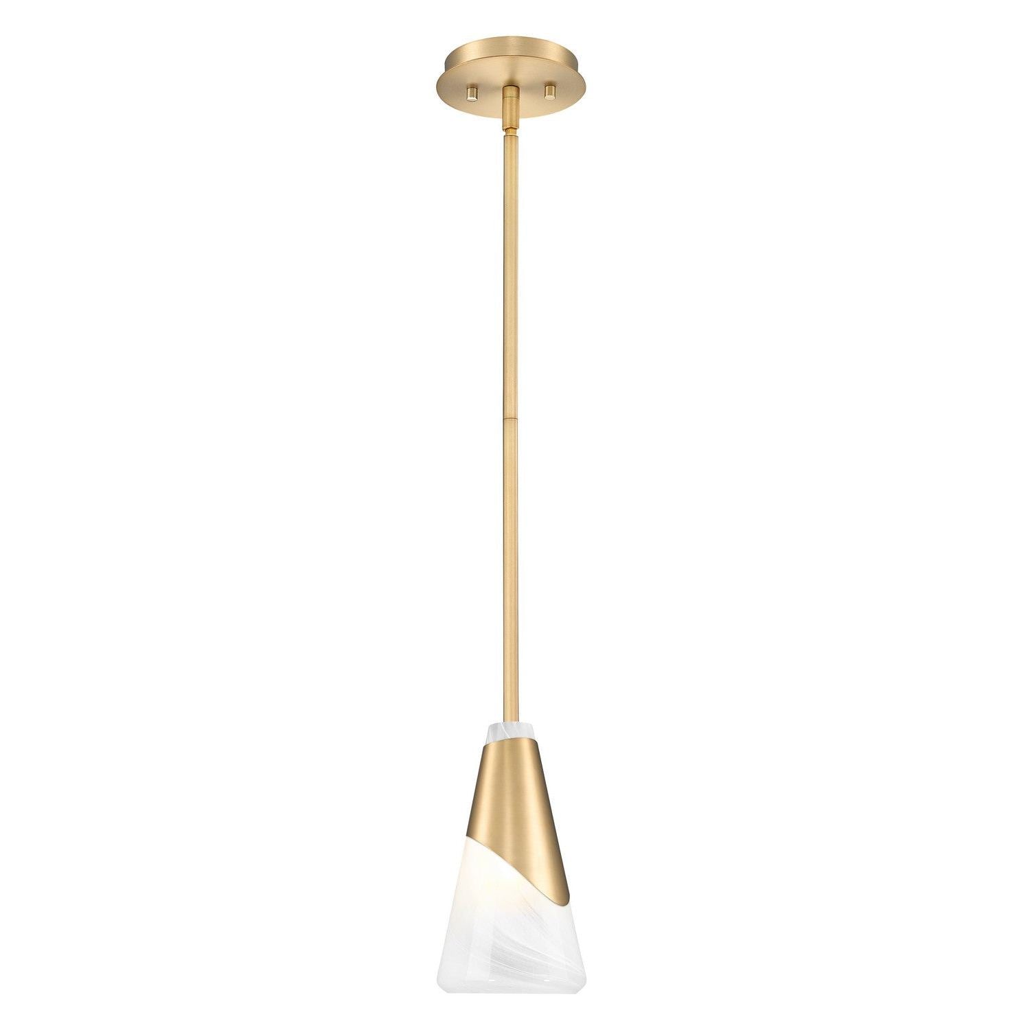 Z-Lite - 828P6-ROD-MGLD - One Light Pendant - Aimie - Modern Gold