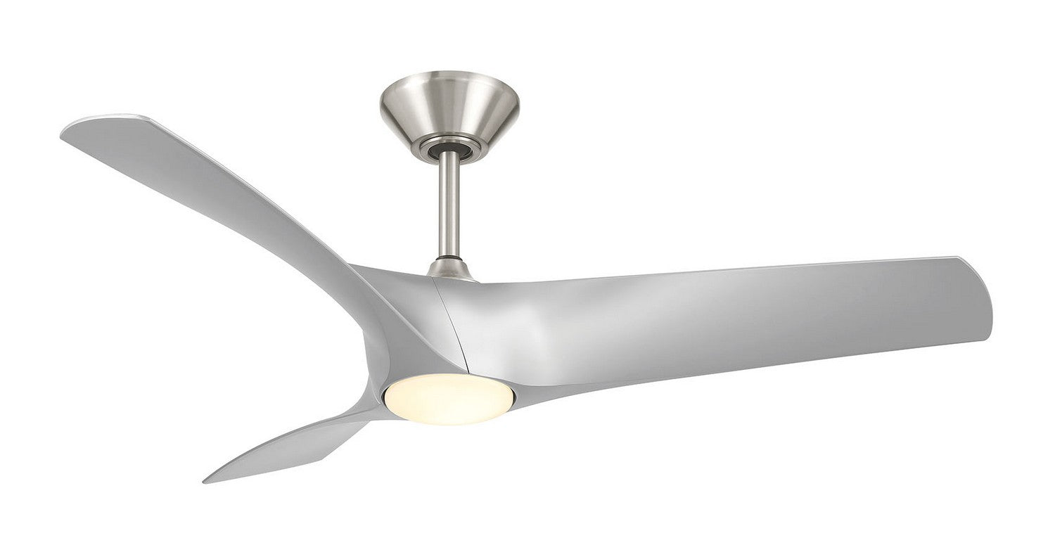 Modern Forms Fans - FR-W2006-52L-BN/SL - 52"Ceiling Fan - Zephyr - Brushed Nickel/Silver