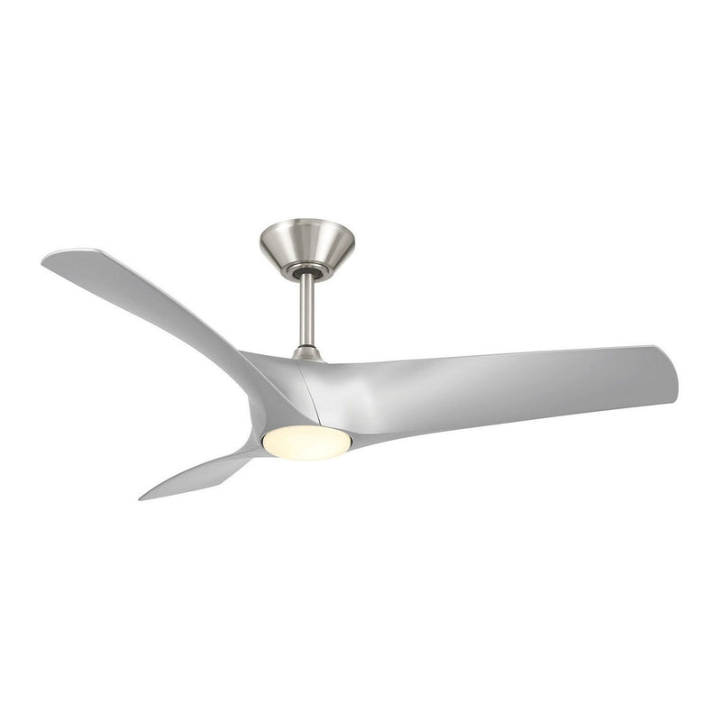 Modern Forms Fans - FR-W2006-52L-BN/SL - 52"Ceiling Fan - Zephyr - Brushed Nickel/Silver