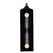 Kalco - 410121MB - Two Light Wall Sconce - Midsummer - Matte Black