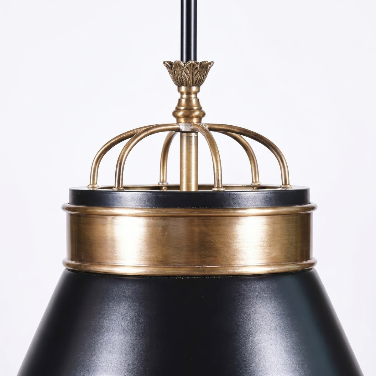 Varaluz - 549P01MBLKBRZ - One Light Pendant - Savarin - Heritage Black/Heritage Bronze
