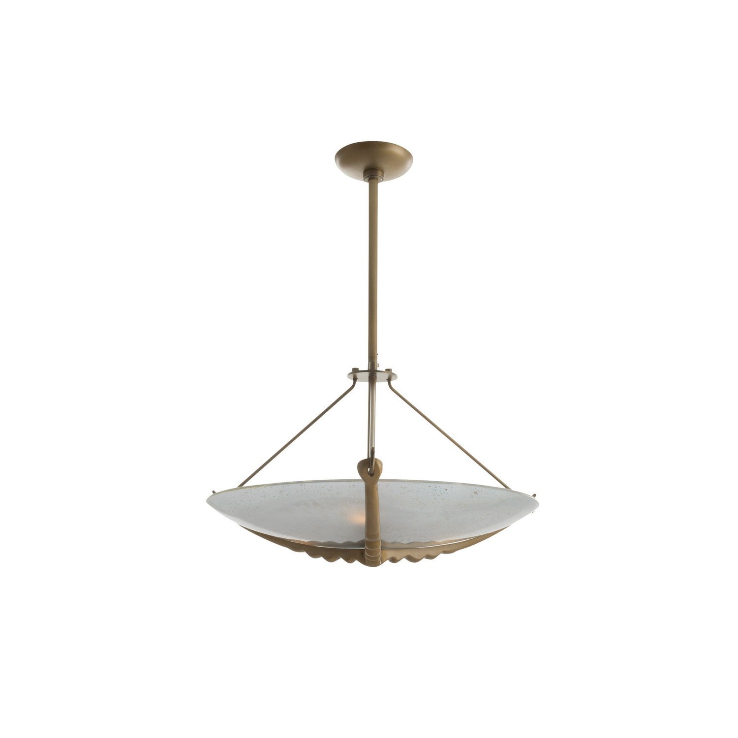 Arteriors - DFI08 - Three Light Semi-Flush Mount - Karlsen - Frosted