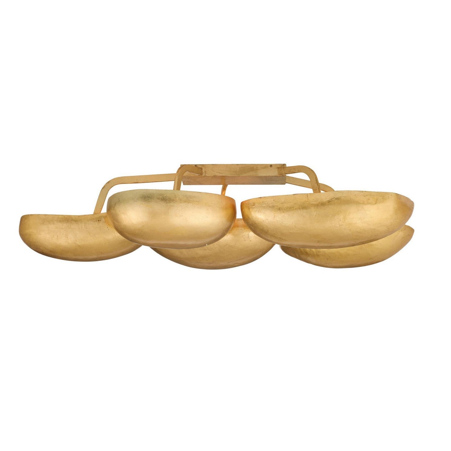 Arteriors - DFI10 - 13 Light Flush Mount - Theo - Gold Leaf