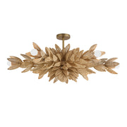 Arteriors - DFS03 - Six Light Semi-Flush Mount - Kasai - Natural