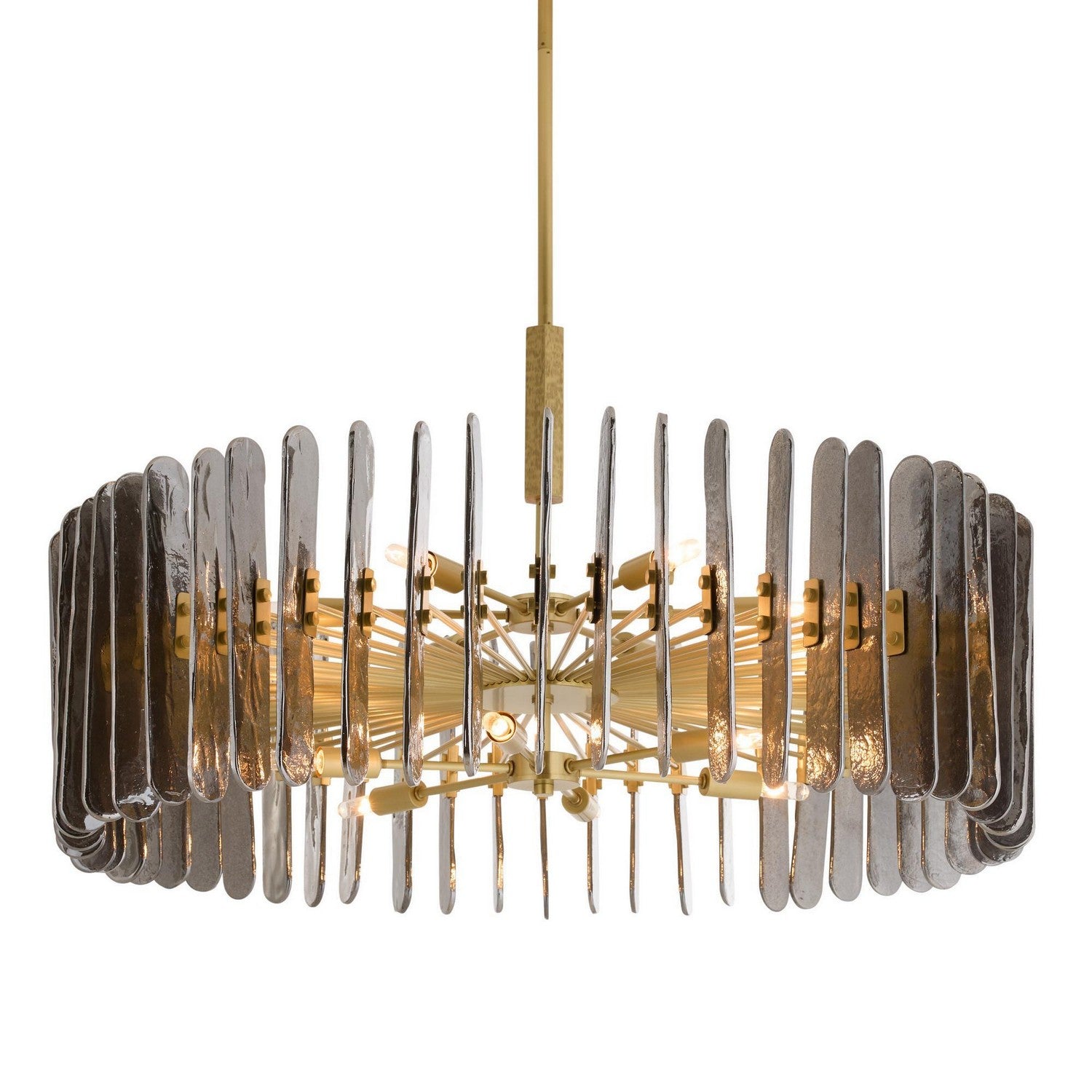 Arteriors - DMC32 - 12 Light Chandelier - Klaus - Smoke