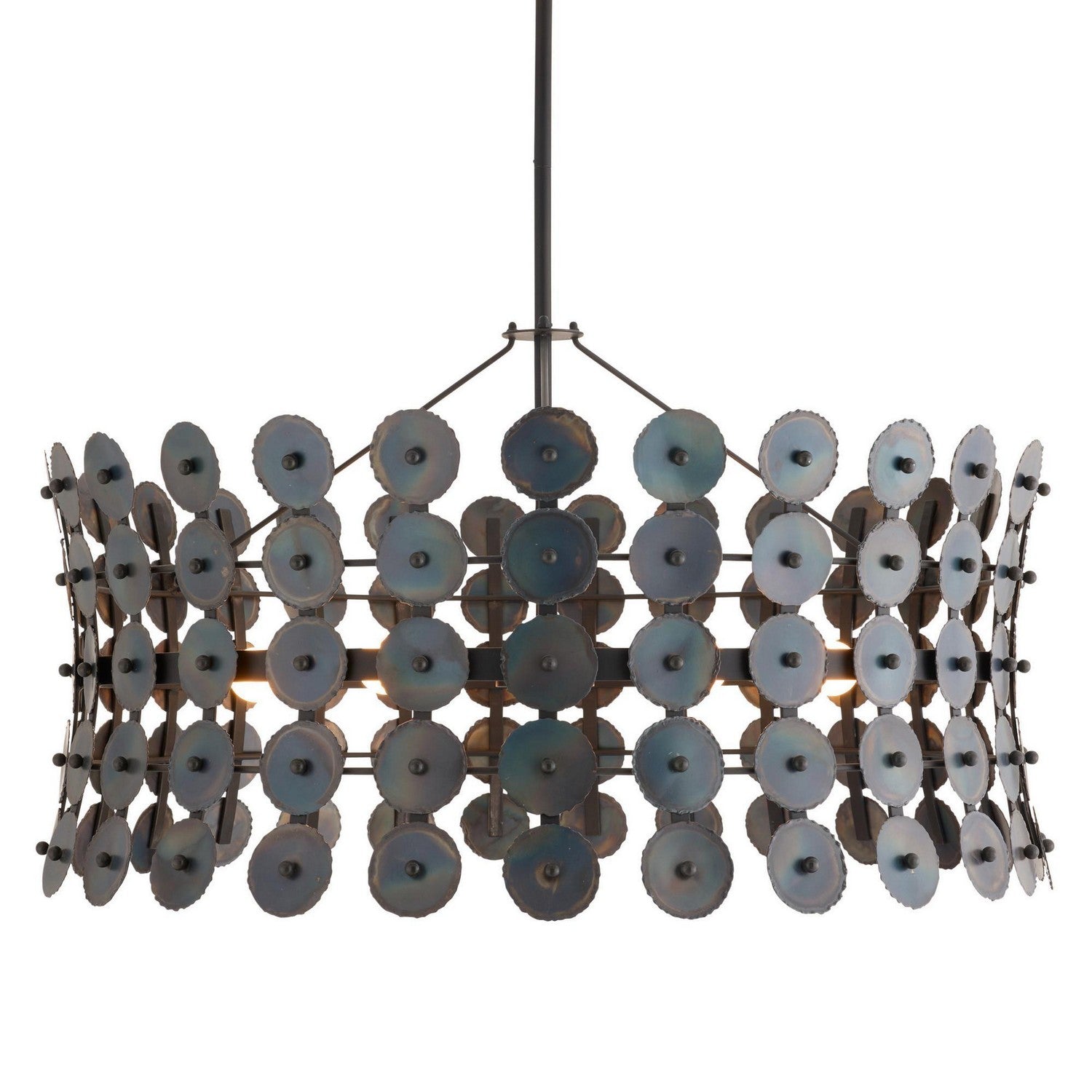 Arteriors - DMI22 - Six Light Chandelier - Imperia - Burnt Iron