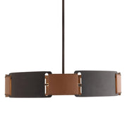 Arteriors - DMI23 - Five Light Chandelier - Ivan - Brown