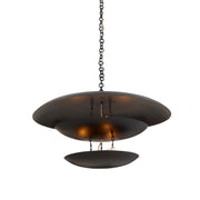 Arteriors - DMI25 - Six Light Chandelier - Florko - Blackened Iron