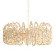 Arteriors - DMS21 - Six Light Chandelier - Keely - White