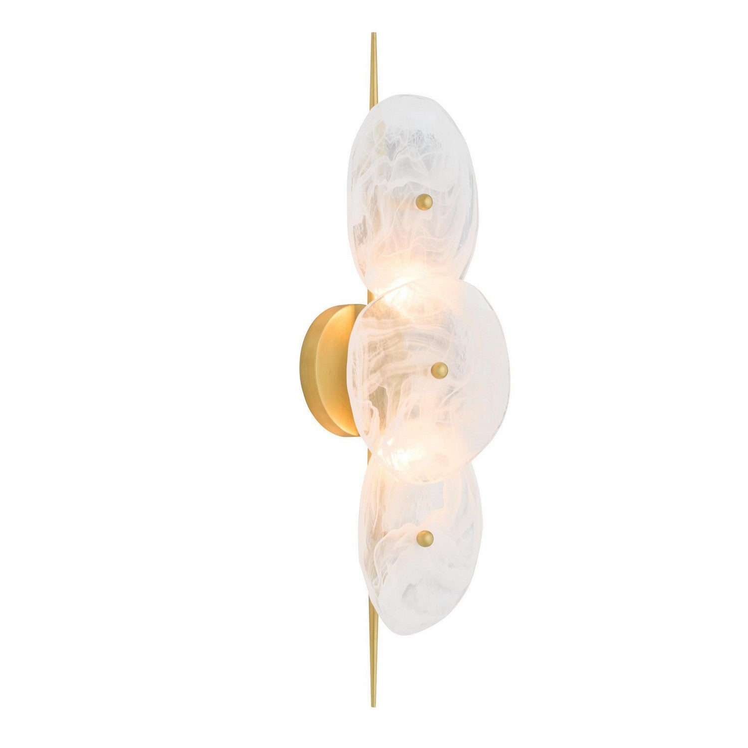 Arteriors - DWC64 - Two Light Wall Sconce - Kylie - White Glaze