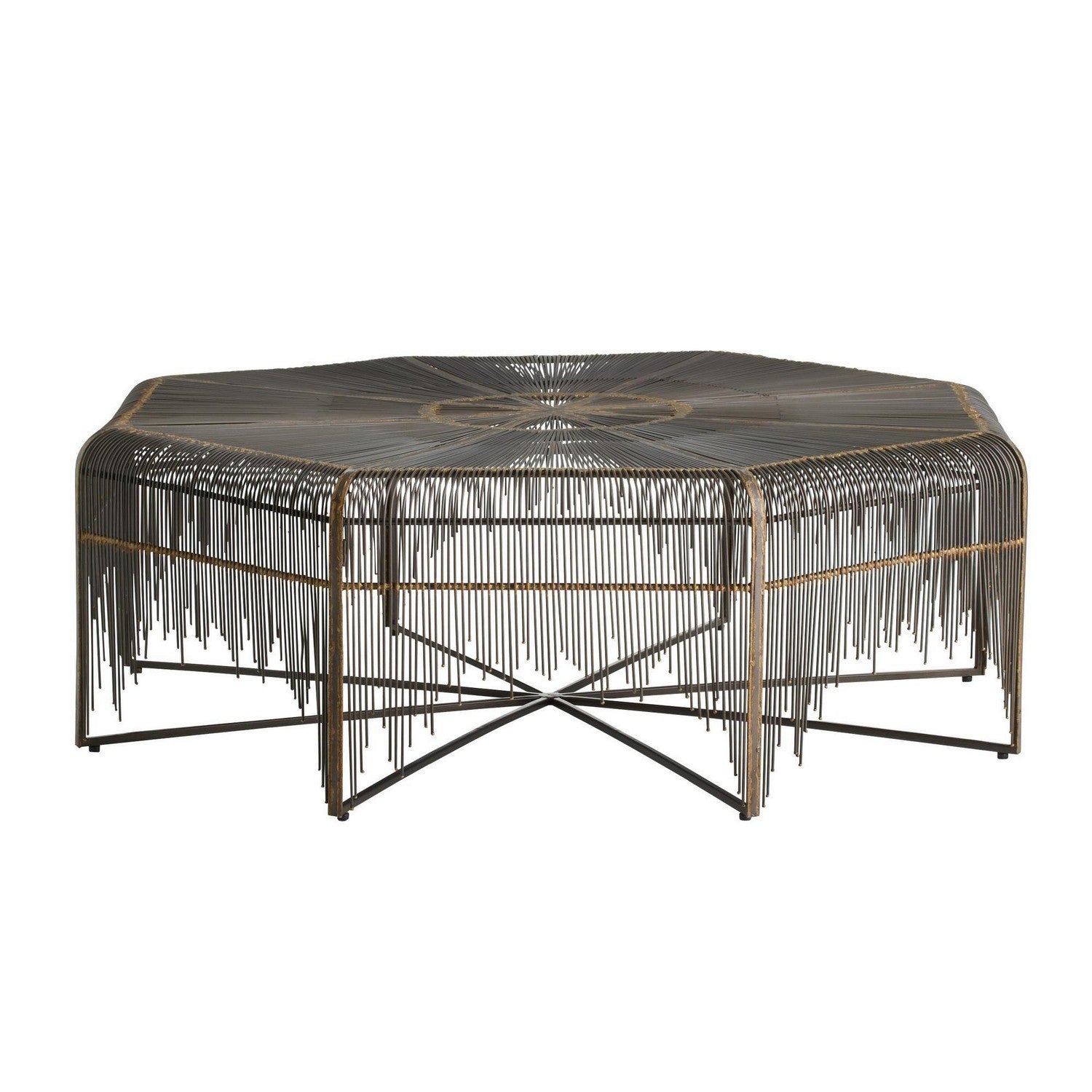 Arteriors - FCI26 - Cocktail Table - Ilaria - Natural Iron