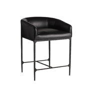 Arteriors - FSI17 - Counter Stool - Osbourne - Black