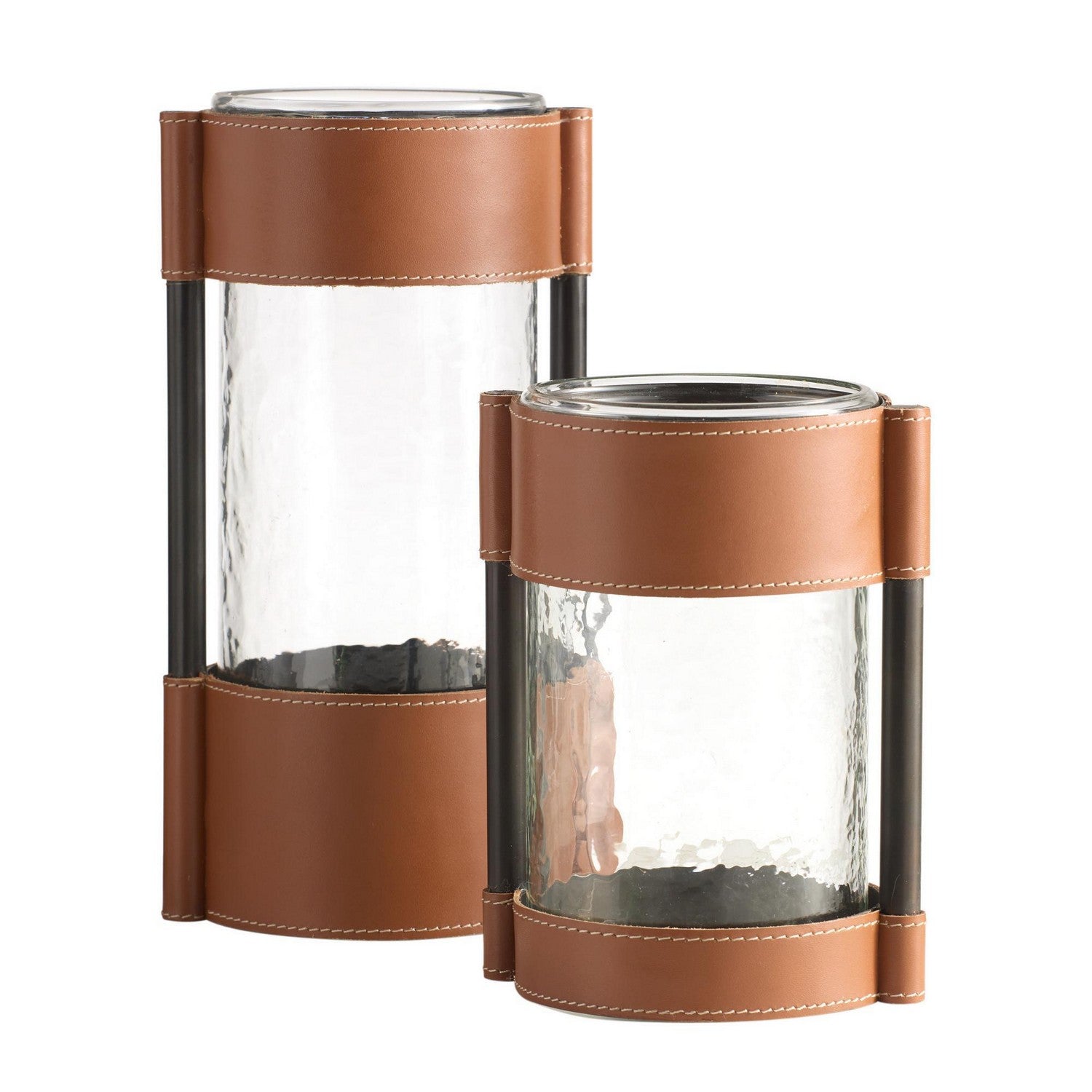 Arteriors - AVI08 - Vases, Set of 2 - Joseph - Brown