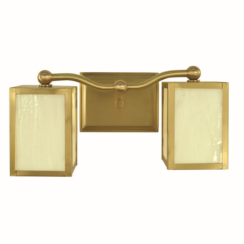 Framburg - 5907 BR - Two Light Wall Sconce - Asher - Brushed Brass