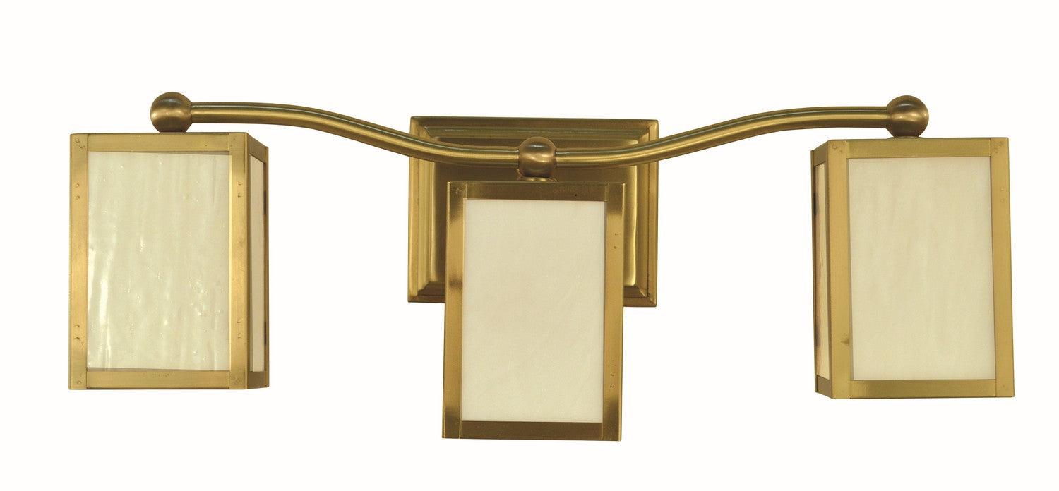 Framburg - 5908 BR - Three Light Wall Sconce - Asher - Brushed Brass