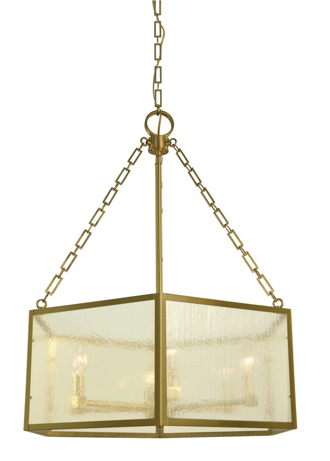 Framburg - 5915 BR - Six Light Chandelier - Mila - Brushed Brass