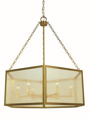 Framburg - 5916 BR - Six Light Chandelier - Mila - Brushed Brass
