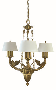 Framburg - 5940 BR - Nine Light Chandelier - Ascension - Brushed Brass
