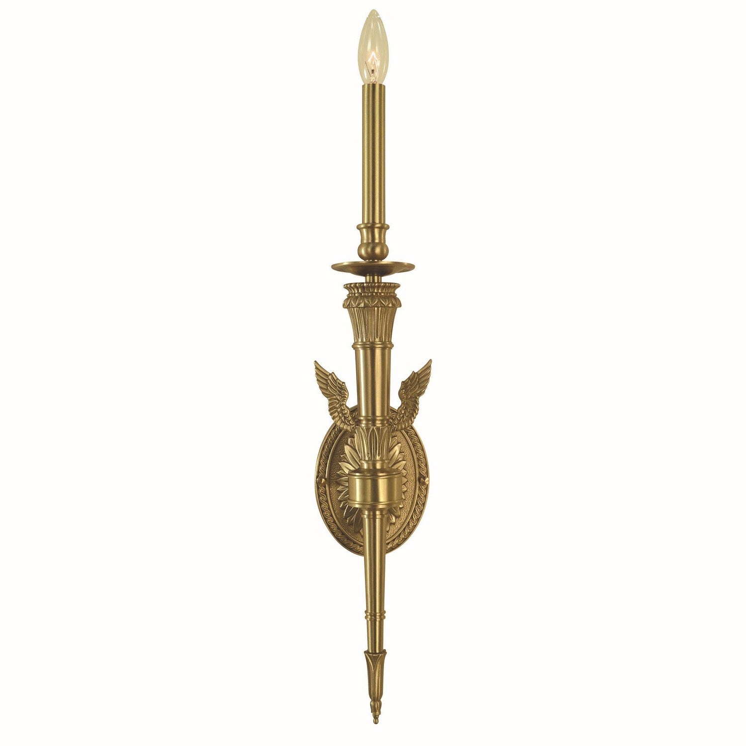 Framburg - 5941 BR - One Light Wall Sconce - Napoleonic - Brushed Brass