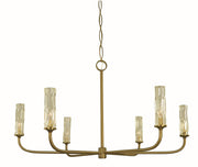 Framburg - 5966 BR - Six Light Chandelier - Kaia - Brushed Brass
