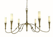 Framburg - 5976 AB - Six Light Chandelier - Old Greenwich - Antique Brass