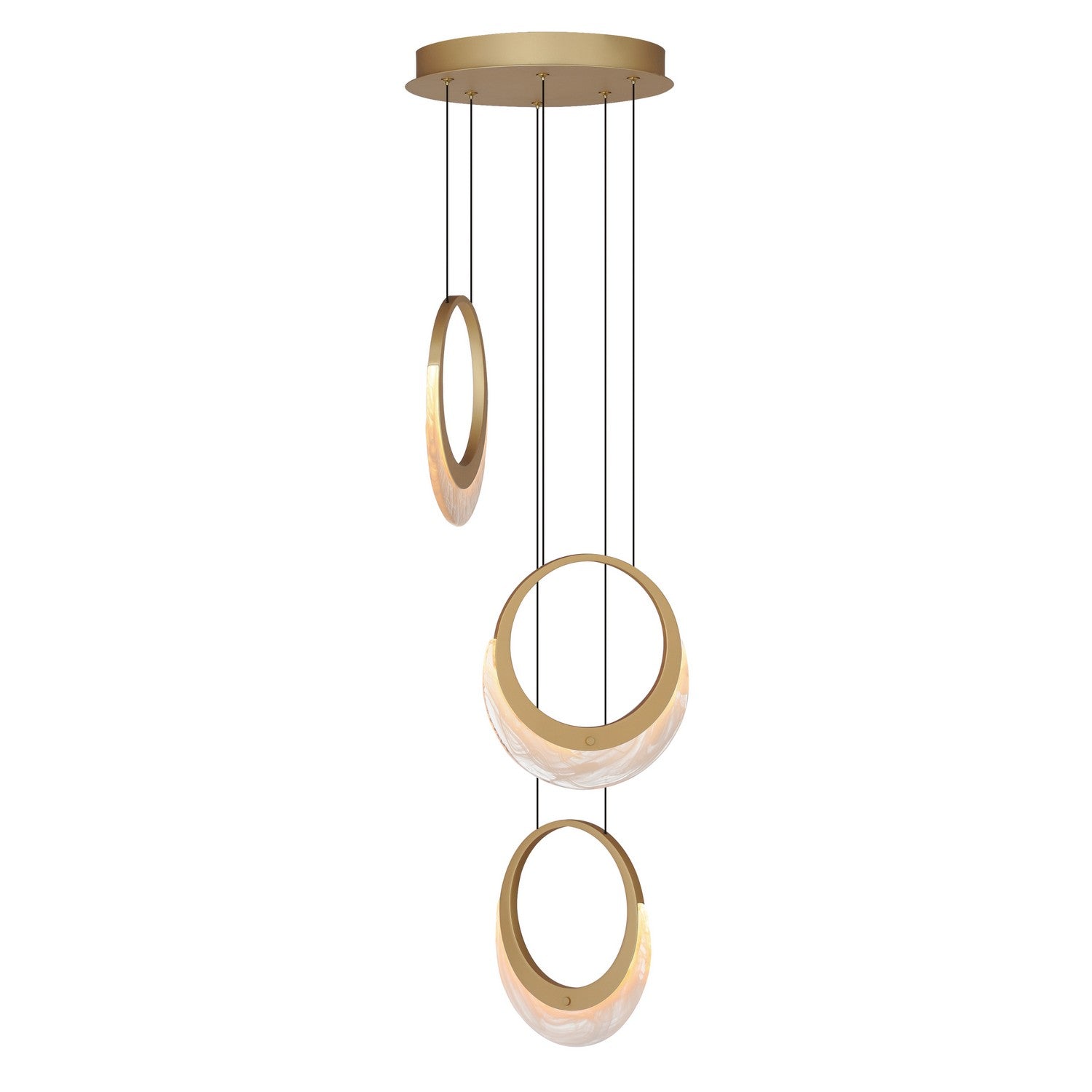 ET2 - E23913-112GLD - LED Pendant - Lyra - Gold