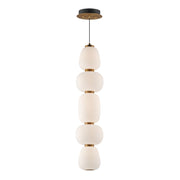 ET2 - E25165-92BKGLD - LED Pendant - Soji - Black / Gold