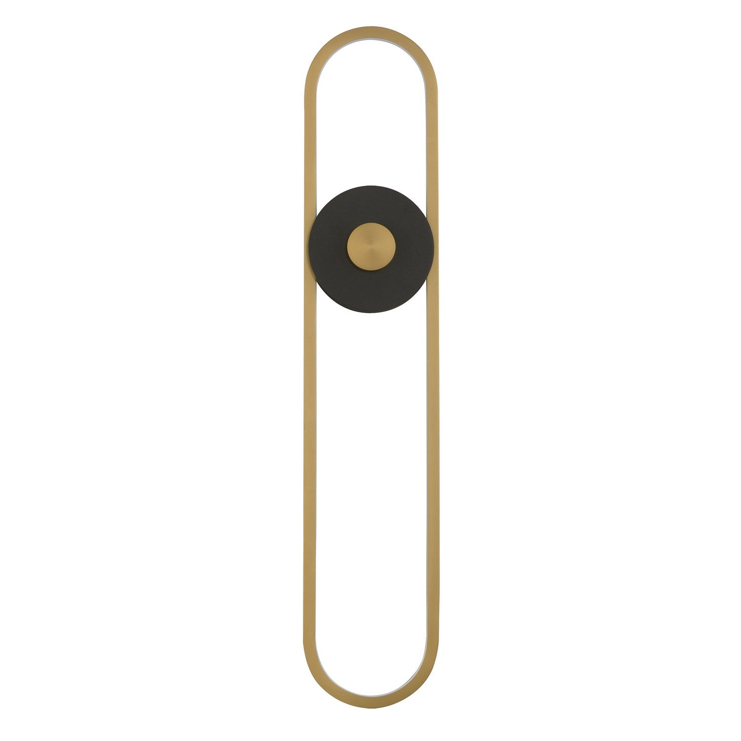 ET2 - E42108-BKGLD - LED Outdoor Wall Sconce - Gravity - Black / Gold