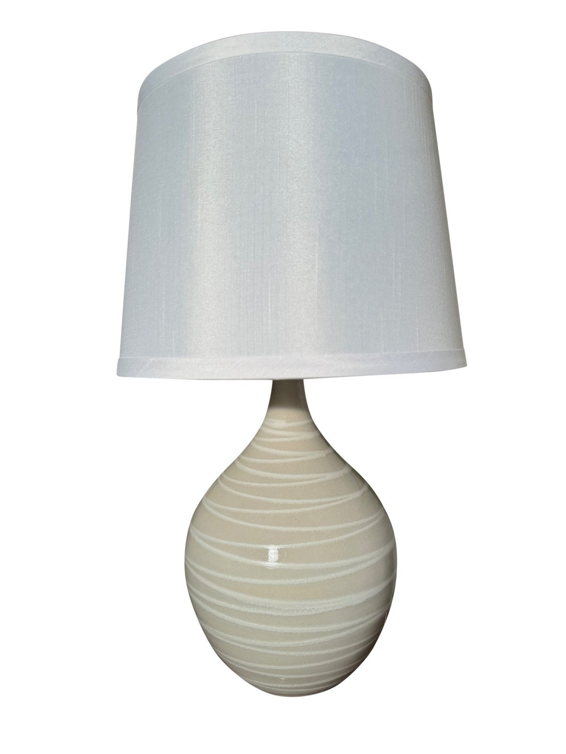 House of Troy - GS202-NS - One Light Table Lamp - Scatchard - Natural Spiral