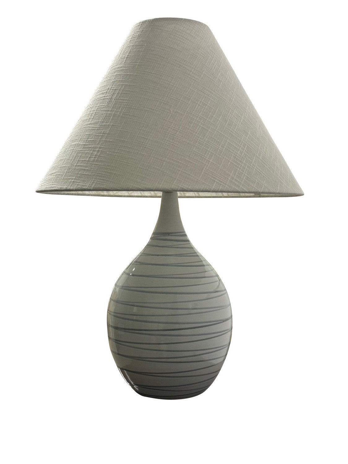 House of Troy - GS300-PL - One Light Table Lamp - Scatchard - Pearl Blue