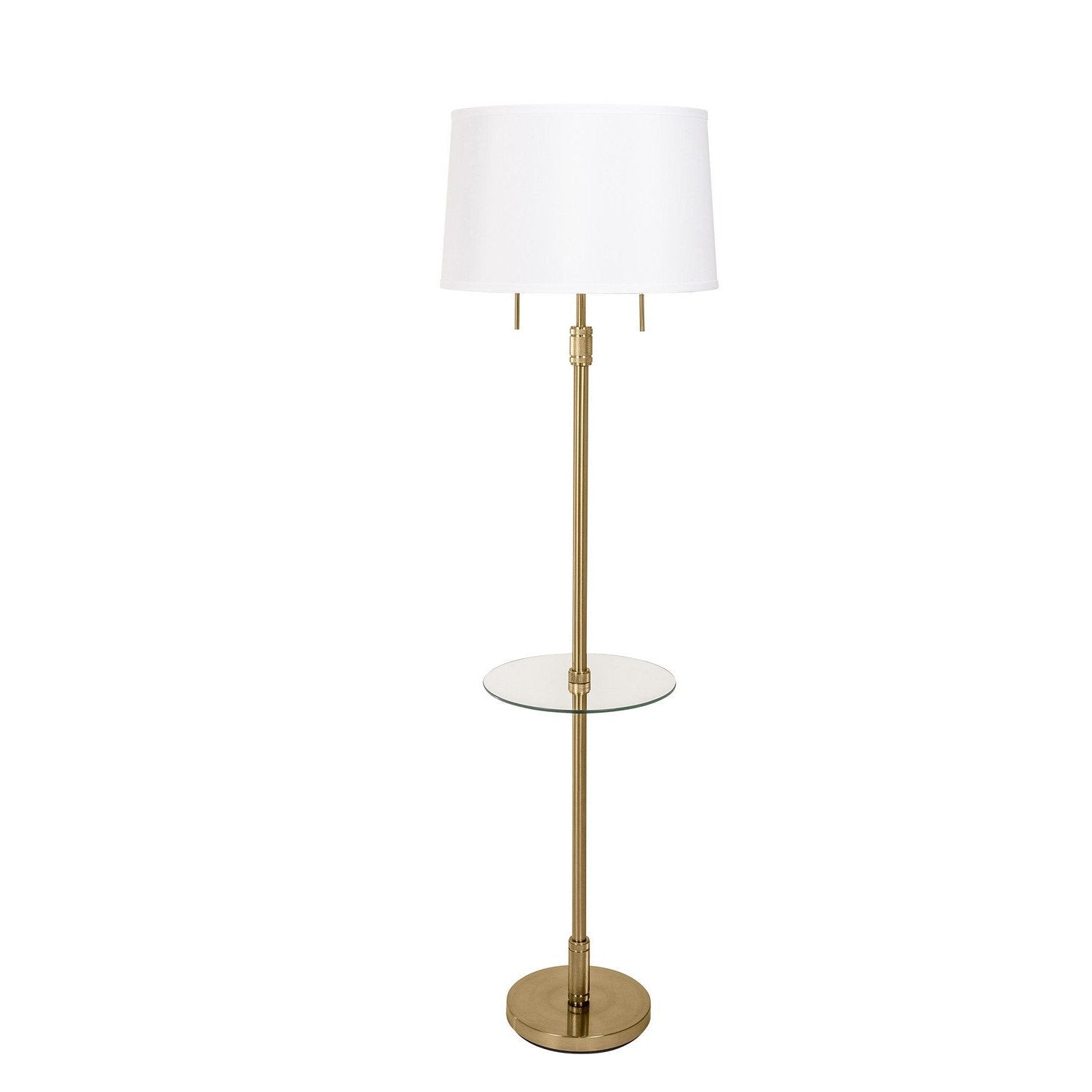 House of Troy - KL302-BB - Two Light Floor Lamp - Killington - Brushed Brass