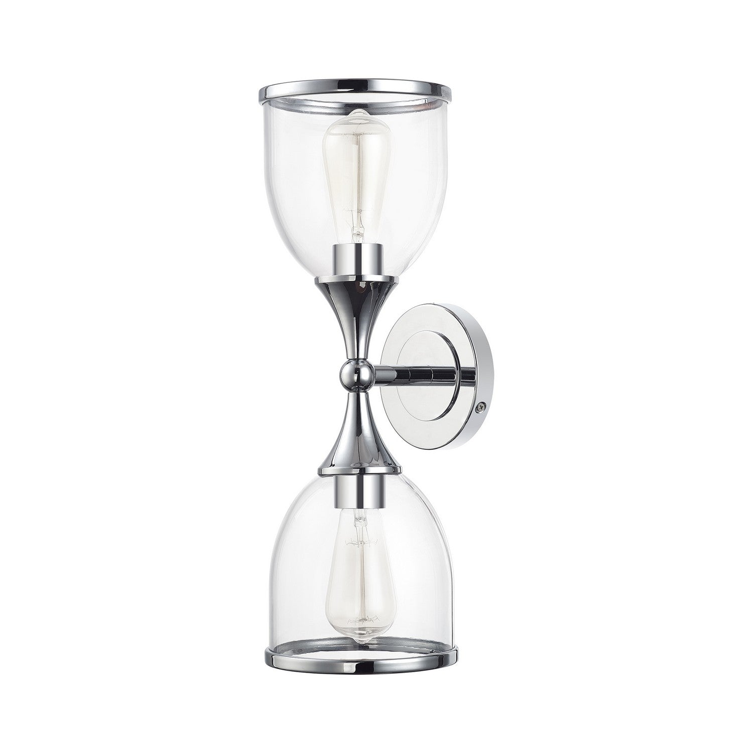 Livex Lighting - 14132-05 - Two Light Vanity Sconce - Ashridge - Polished Chrome