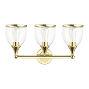 Livex Lighting - 14133-02 - Three Light Vanity Sconce - Ashridge - Polished Brass