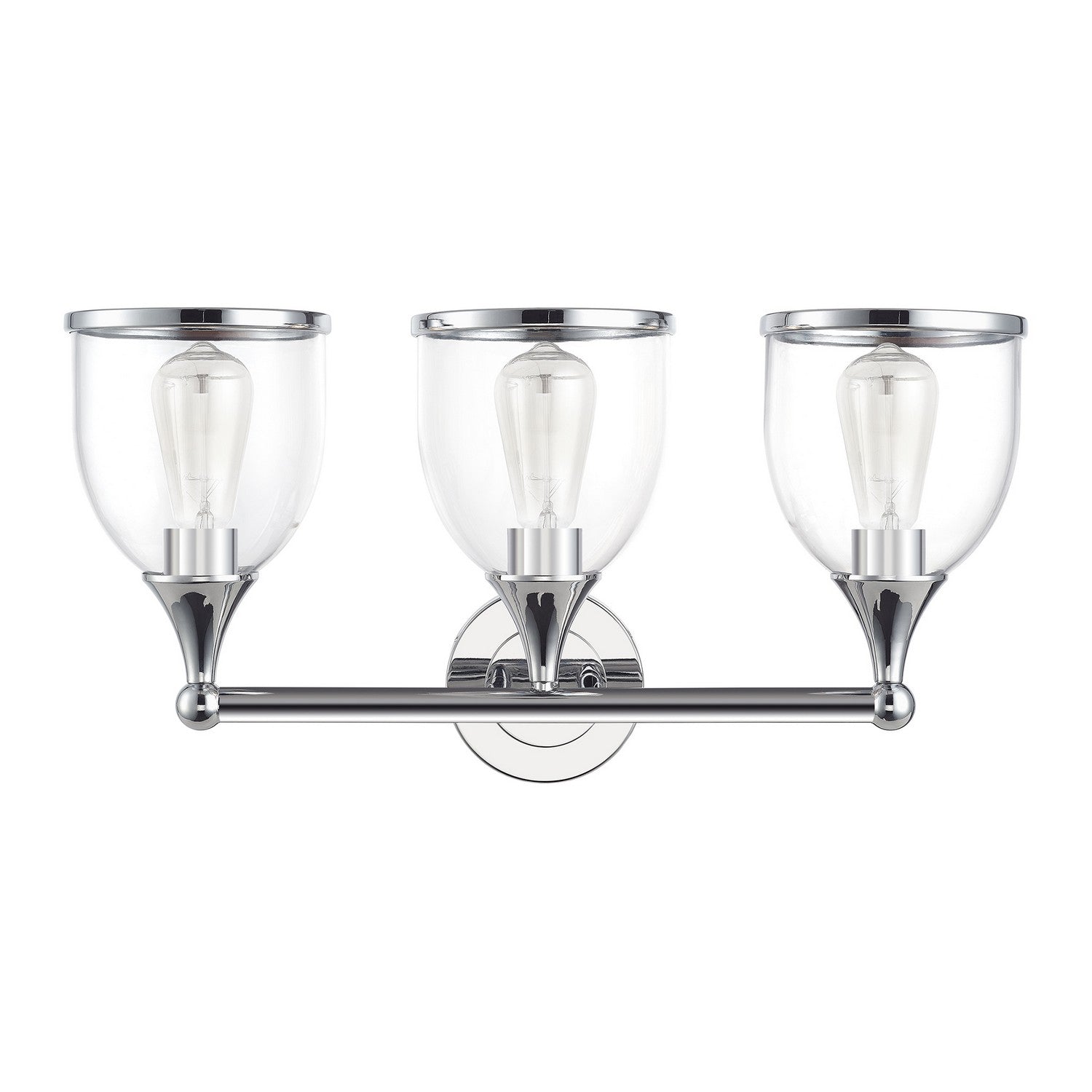Livex Lighting - 14133-05 - Three Light Vanity Sconce - Ashridge - Polished Chrome