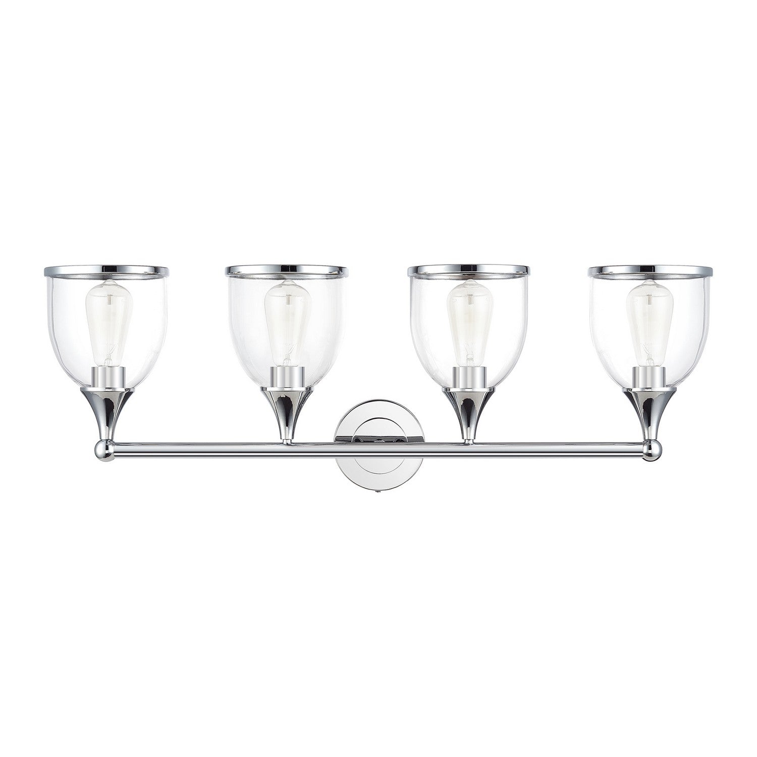 Livex Lighting - 14134-05 - Four Light Vanity Sconce - Ashridge - Polished Chrome