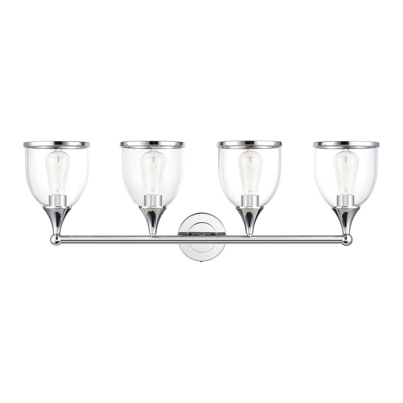 Livex Lighting - 14134-05 - Four Light Vanity Sconce - Ashridge - Polished Chrome