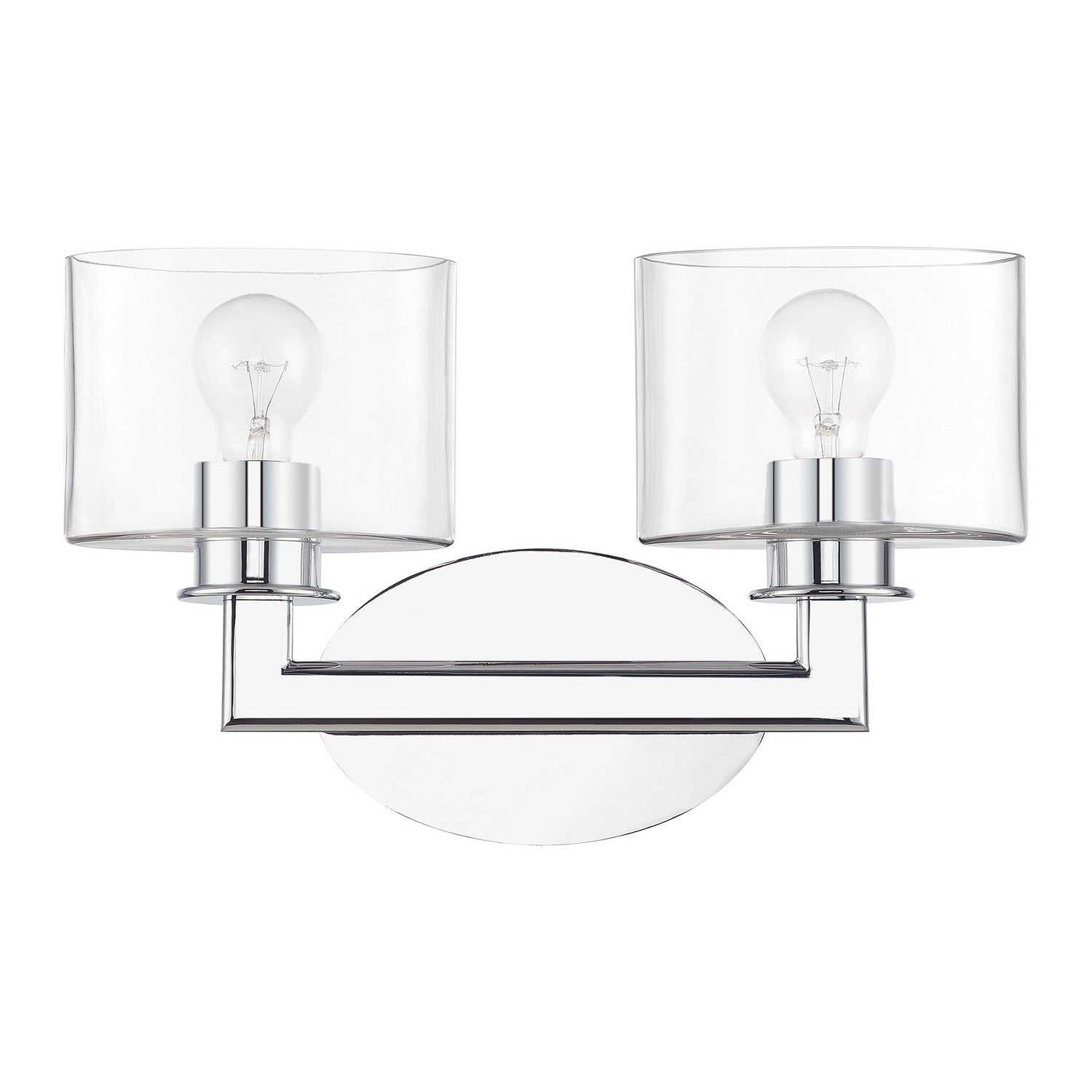 Livex Lighting - 17912-05 - Two Light Vanity Sconce - Bernardino - Polished Chrome