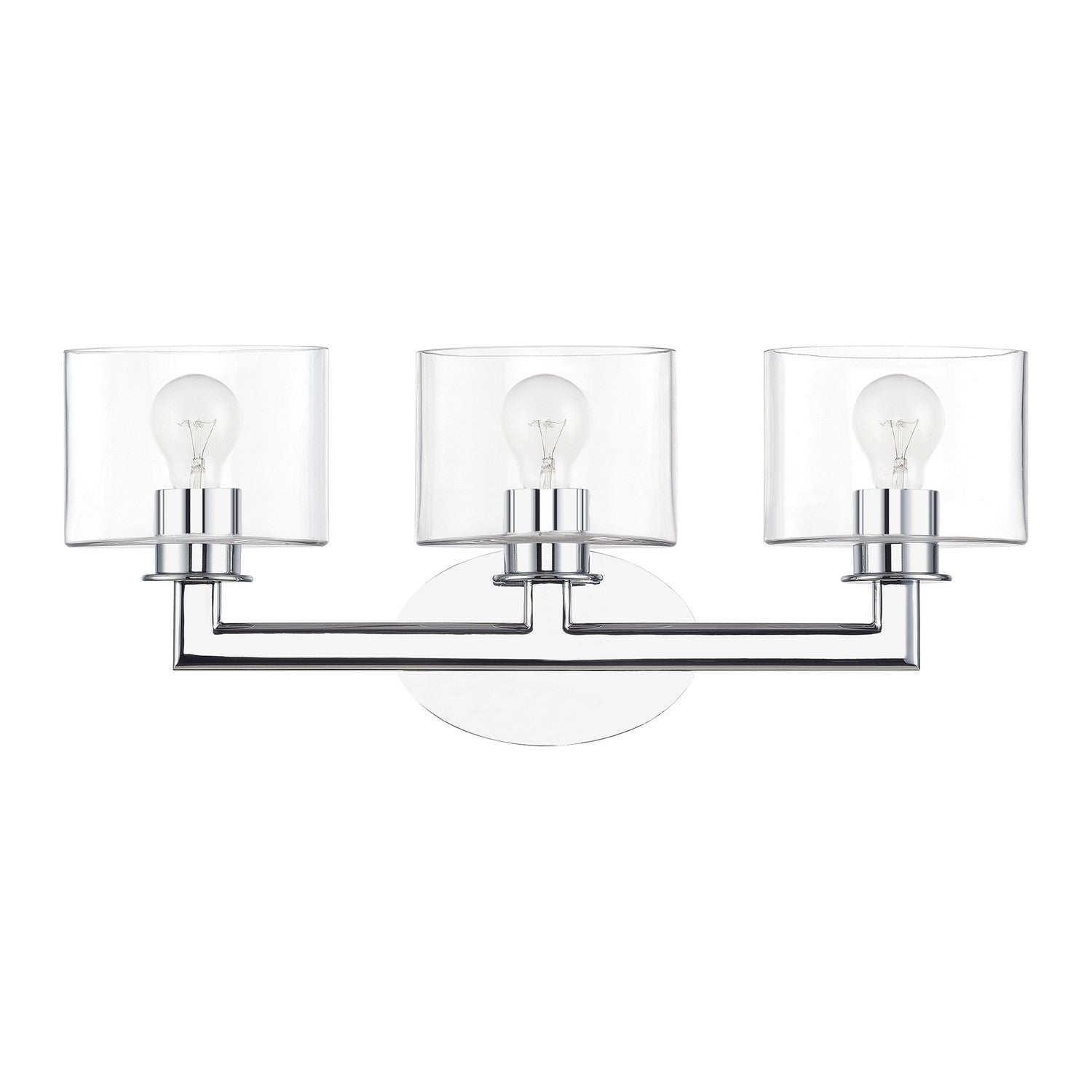 Livex Lighting - 17913-05 - Three Light Vanity Sconce - Bernardino - Polished Chrome