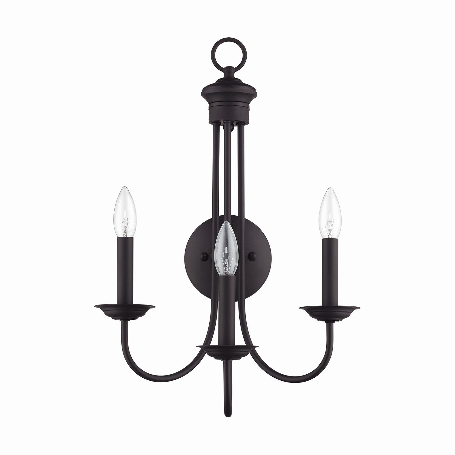 Livex Lighting - 42673-07 - Three Light Wall Sconce - Estate - Bronze
