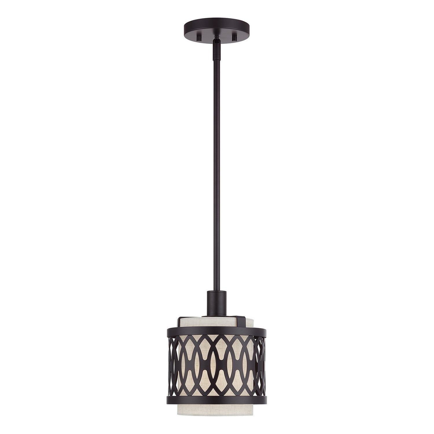 Livex Lighting - 53439-92 - One Light Mini Pendant - Vistaview - English Bronze