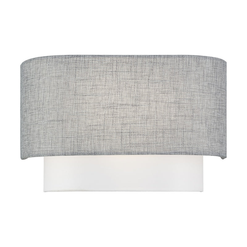 Livex Lighting - 60012-91 - Two Light Wall Sconce - Brookmeade - Brushed Nickel