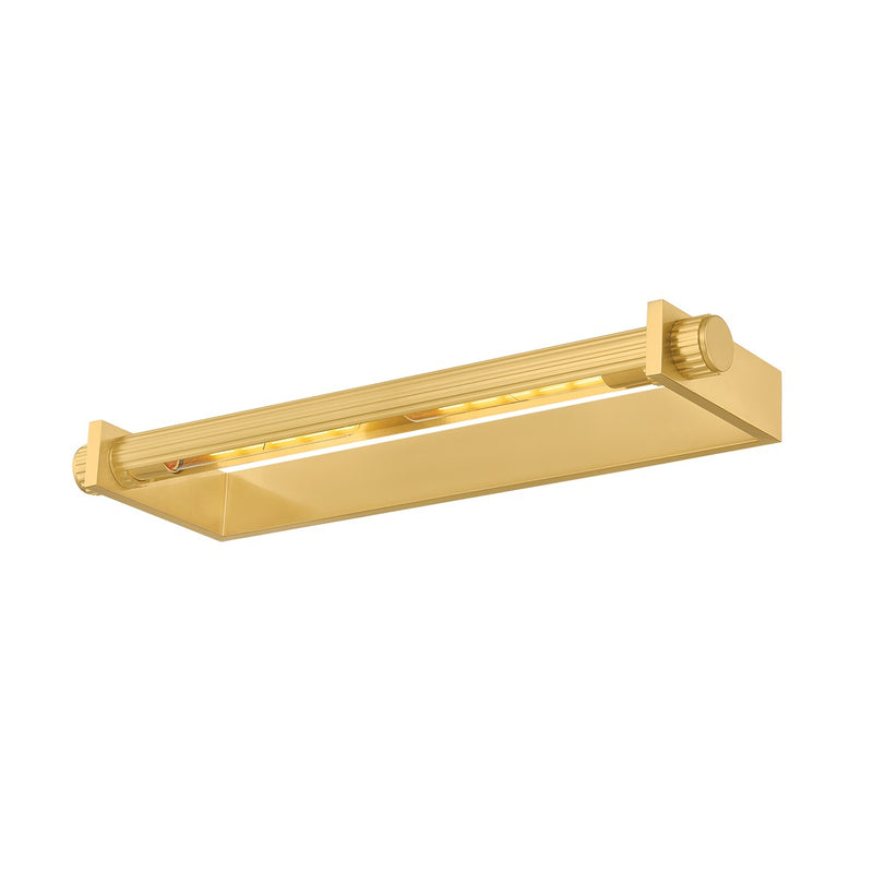 Hudson Valley - 1327-AGB - Two Light Picture Light - Judd - Aged Brass