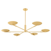 Hudson Valley - 1506-AGB - LED Chandelier - Johnson - Aged Brass