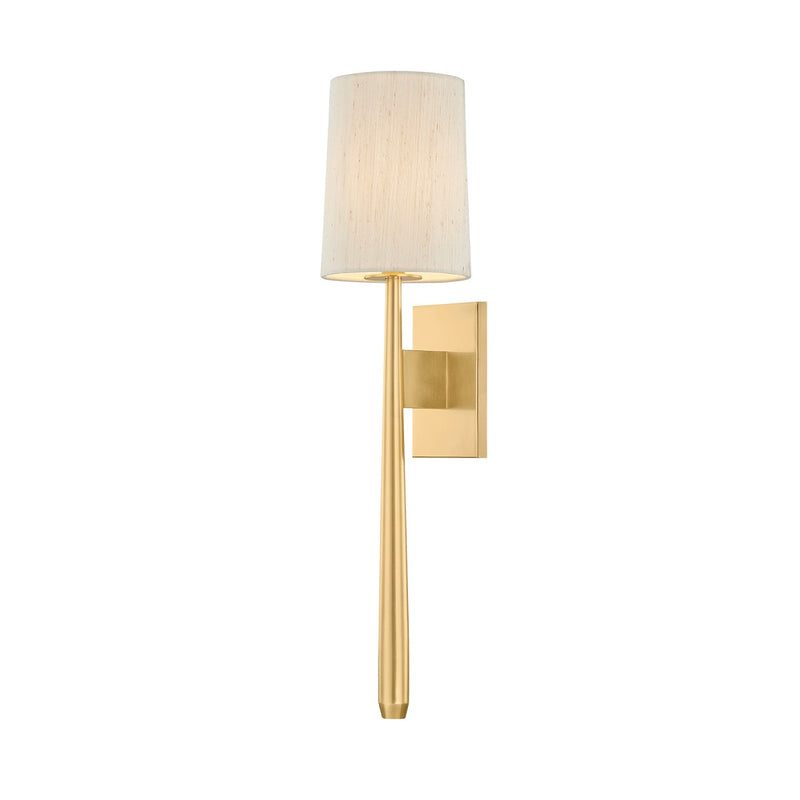 Hudson Valley - 1771-AGB - One Light Wall Sconce - Bridgeton - Aged Brass