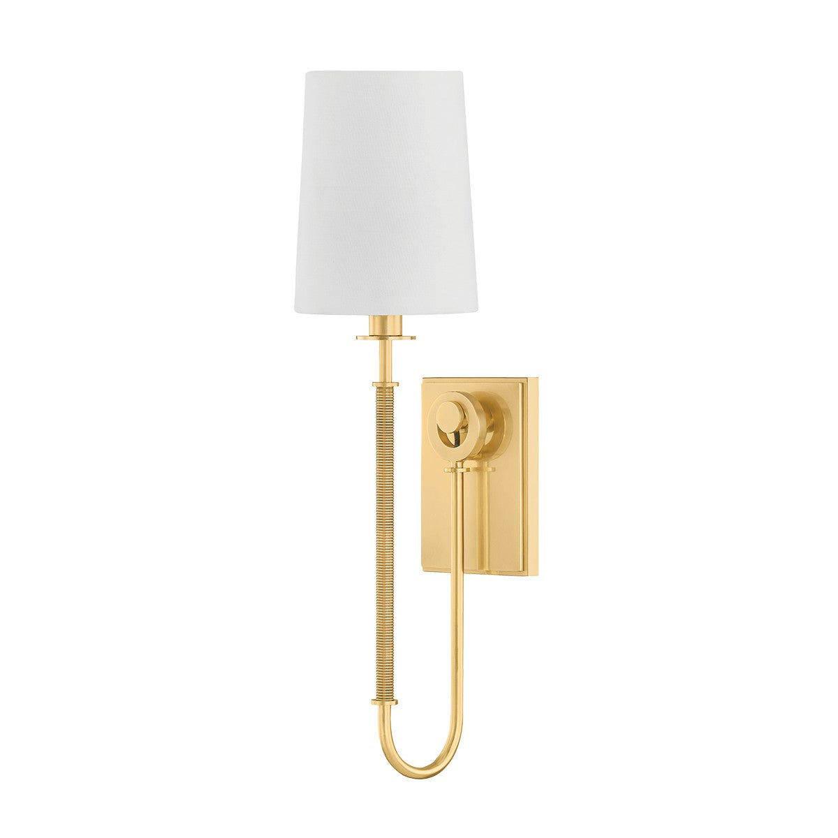 Hudson Valley - 2071-AGB - One Light Wall Sconce - Glenmont - Aged Brass