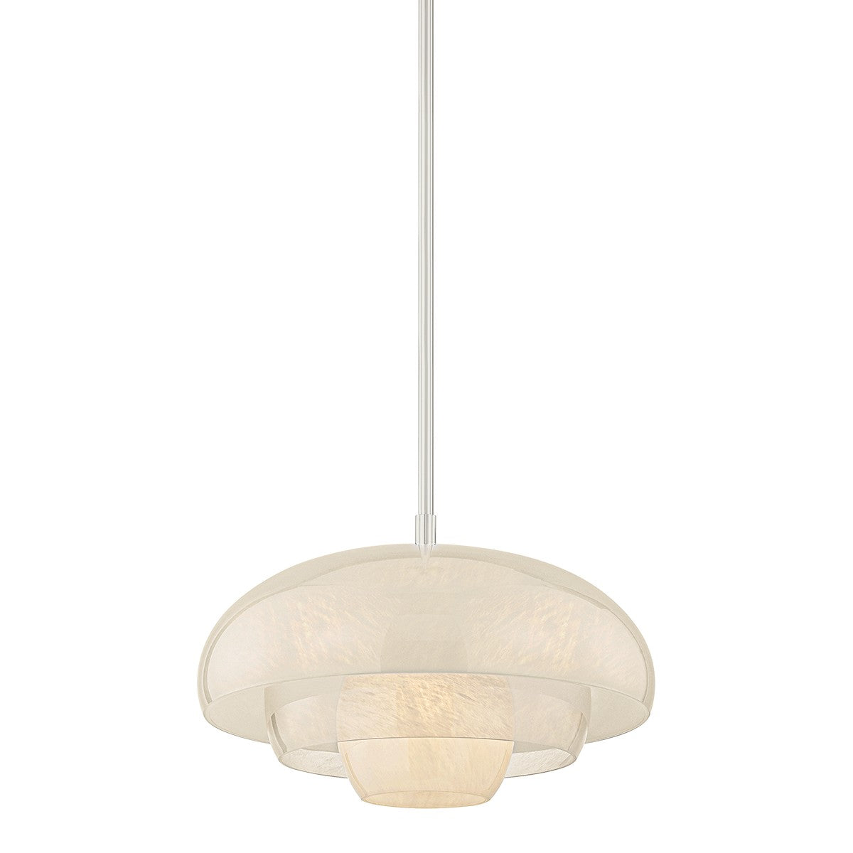 Hudson Valley - 3718-PN - One Light Pendant - Auburndale - Polished Nickel