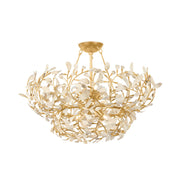 Hudson Valley - 4456-VGL - Six Light Chandelier - Maybrook - Vintage Gold Leaf