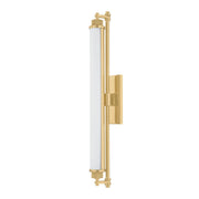 Hudson Valley - 4728-AGB - LED Bath - Plandome - Aged Brass